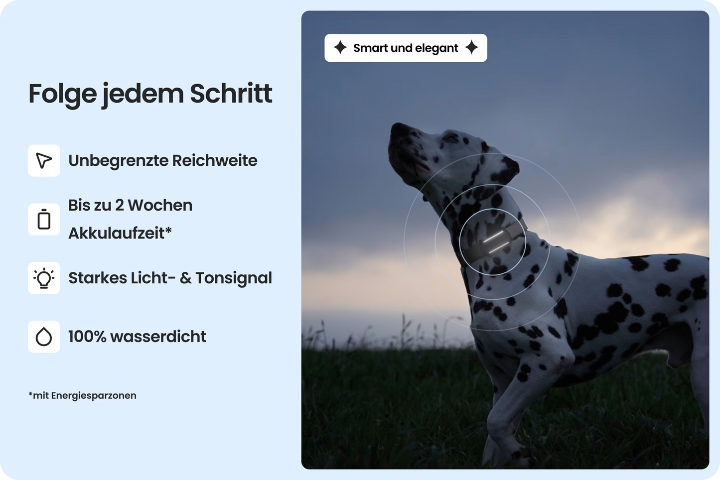 Tractive DOG 6 Tracker für Hunde, Schwarz