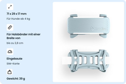 Tractive DOG 6 Tracker für Hunde, Mint