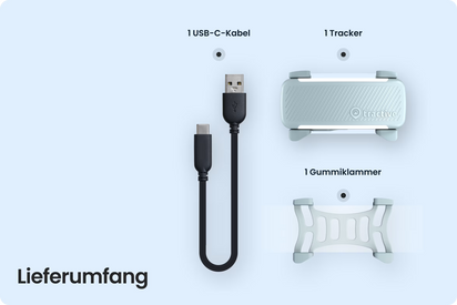 Tractive DOG 6 Tracker für Hunde, Mint